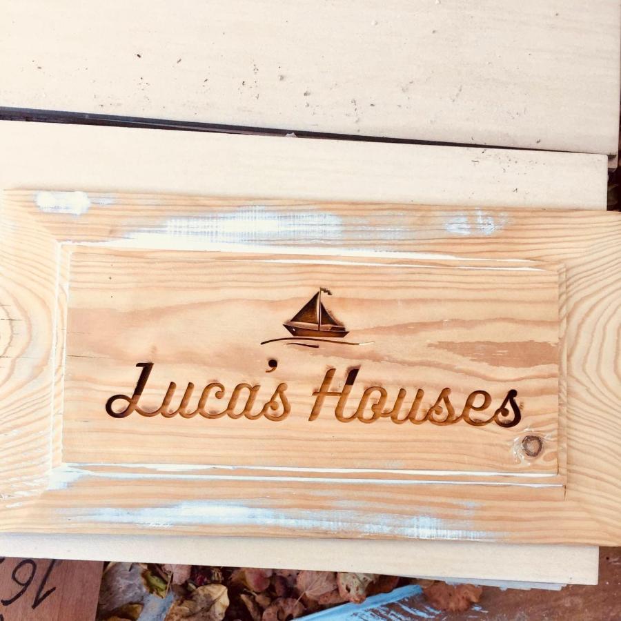 Luca'S Houses Chalki Town Buitenkant foto